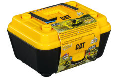 CAT MICRO PlaySet Box 315D Löffelbagger mit Sand