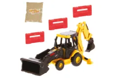CAT MICRO PlaySet Box 420E Baggerlader mit Sand