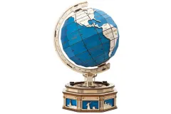 Lasercut Holzbausatz Funktionsmodell Globus 160 Teile