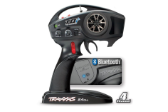Traxxas Zubehör TQi Sender 2,4GHz 4-Kanal mit TRX6533 TSM Empfänger inklusive Link Wireless Modul 