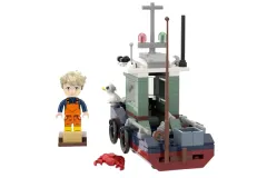 KiddiCraft Klemmbausteine Fischkutter - 167 Teile