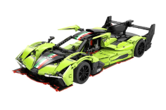 CaDA Klemmbausteine Auto Phantom Wing Super Sport Car - 1817 Teile
