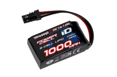 Traxxas Akku LiPo Power Cell 1000mAh 7,4V 2S 20C mit iD-Stecker für 1/18 TRX-4M