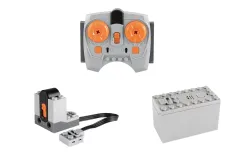 STS Klemmbausteine Komplettset Fernsteuerung mit Empfänger 2,4 GHz und Batteriebox