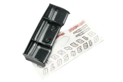 Traxxas Tuning Heckflügel in Kohlefaser-Design für E-Revo 1/16
