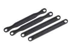 Traxxas Ersatzteile Sturzstangen-Set fix in schwarz für Rustler, Slash und Stampede 1/10