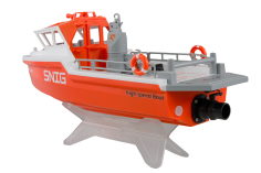 Amewi RC Boot Rettungsboot Brushless mit Jetantrieb RTR in Orange-Weiß 320mm