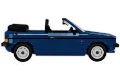 COBI Klemmbausteine Auto Maßstab 1:12 VW Golf Cabriolet - 1494 Teile