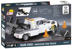 COBI Klemmbausteine Auto RAM 3500 Wrecker Tow Truck - 295 Teile