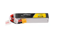 Tattu 850mAh 7,4V 95C 2S1P HV LiPo Akku LONG SIZE mit XT30U-F