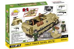 Cobi Klemmbausteine Auto Half Track Sonderfahrzeug - 500 Teile