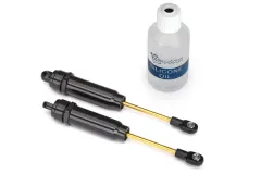 Traxxas Tuning Big Bore Dämpfer XXL mit Teflon und Tin beschichtet hinten 2Stück für Bandit, Bigfoot, Rustler, Slash und Stampede 1/10