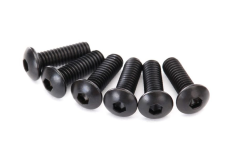 Traxxas Ersatzteile Rundkopfschraube 2,5x8mm mit Innensechskant 6Stück