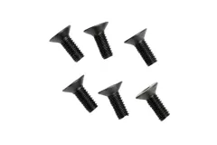 Traxxas Ersatzteile Senkkopfschraube 4x10mm mit Innensechskant 6Stück für MAXX 1/10, X-Maxx 1/7 und Funco 1/6