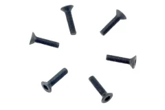 Traxxas Ersatzteile Senkkopfschraube 2,5x10mm mit Innensechskant 6Stück für E-Revo, Slash 1/16 und TRX-4 1/10