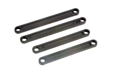 Traxxas Ersatzteile Sturzgestänge-Set aus Kunststoff in schwarz für Bandit 1/10
