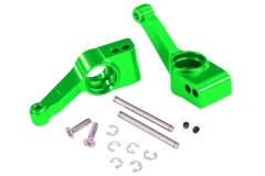 Traxxas Tuning Radträger hinten in grün aus Aluminium 2Stück für Rustler, Slash und Stampede 1/10