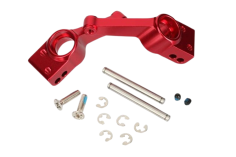 Traxxas Tuning Radträger hinten in rot aus Aluminium 2Stück für Rustler, Slash und Stampede 1/10