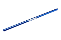 Traxxas Tuning Zentral-Kardanwelle aus 6061-T6 Aluminium in blau für Ford Fiesta und Slash 1/10