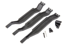 Traxxas Zubehör Akkustreben-Set für TRX6723R Chassis für 26-42mm Akkuhöhe für Rustler 1/10