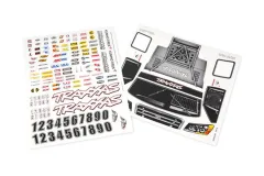 Traxxas Ersatzteile Aufkleberbogen für Slash 1/10