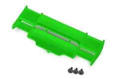 Traxxas Tuning Flügel mit Schrauben in grün für Rustler 1/10