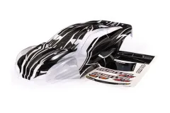 Traxxas Tuning Karosserie ProGraphix mit Aufkleber (benötigt Hintergrundlackierung) für Rustler 1/10