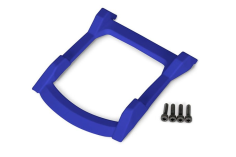 Traxxas Zubehör Dach-Schutzplatte mit Schrauben in blau für Rustler 1/10