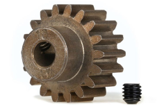 Traxxas Tuning Motorritzel 18Z für 5mm Welle und Stahl-HZ (Modul 1) für MAXX 1/10 und X-Maxx 1/7