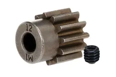 Traxxas Tuning Motorritzel 12Z für 5mm Welle und Stahl-HZ (Modul 1) für X-Maxx 1/7 und Funco 1/6
