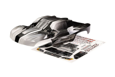 Traxxas Tuning Karosserie ProGraphix mit Aufkleber (benötigt Hintergrundlackierung) für Slash 1/10, VXL und 4X4