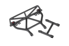 Traxxas Tuning Bumper mit Halter für LED-Licht in schwarz hinten für Slash 1/10