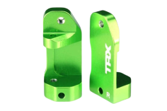 Traxxas Tuning Lenkhebelhalter 30° aus 6061-T6 Aluminium in grün für Bigfoot, Ford Raptor, Rustler, Slash und Stampede 1/10