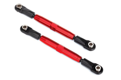 Traxxas Tuning Sturzstangen aus 7075-T6 Aluminium in rot 73mm hinten 2Stück für Ford Raptor, Rustler, Slash und Stampede 1/10