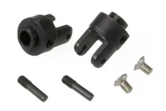 Traxxas Ersatzteile Differentialmitnehmer in schwarz 2Stück für Bandit, Bigfoot, Ford Raptor, Rustler, Slash und Stampede 1/10