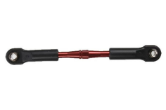 Traxxas Zubehör Gewindestange 82mm aus Aluminium in rot hinten für Bigfoot, Rustler und Stampede 1/10