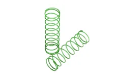 Traxxas Tuning Dämpferfeder für Ultra-Dämpfer (2,9 rate) in grün vorne 2Stück für Bigfoot, Rustler, Slash und Stampede 1/10