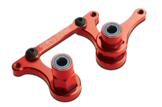 Traxxas Tuning Lenkungsteile aus 6061-T6 Aluminium in rot für Bandit, Ford Raptor, Rustler und Slash 1/10