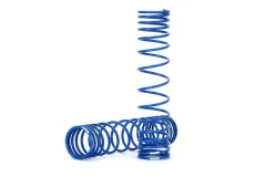 Traxxas Tuning GTR Dämpfer-Feder progressiv in blau 134mm vorne (0,833 rate) 2Stück für Unlimited Desert Racer 1/7