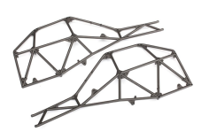 Traxxas Ersatzteile Rohrrahmen-Chassis Seitenteile in schwarz für Unlimited Desert Racer 1/7