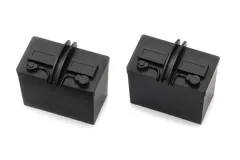 Traxxas Ersatzteile Batterie Nachbildung in schwarz 2Stück für Unlimited Desert Racer 1/7