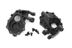 Traxxas Ersatzteile Portal-Gehäuse aus Kunststoff innen vorne in schwarz für TRX-4 1/10