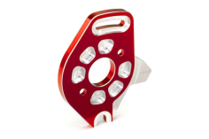 Traxxas Tuning Motorplatte aus 6061-T6 Aluminium in rot für Ford Raptor, Slash und Stampede 1/10