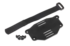 Traxxas Ersatzteile Akkuplatte und Gurt mit Schrauben (benötigt TRX8072) für TRX-4 Ford Bronco 1/10