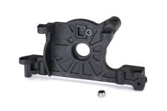 Traxxas Ersatzteile Motor-Halter für LCG-Chassis in schwarz für Ford Fiesta, Rustler und Slash Ultimate 1/10