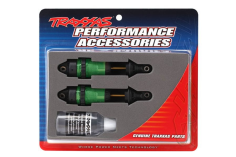 Traxxas Tuning GTR Dämpfer L in grün mit Teflon und TiN beschichtet 2Stück für Ford Raptor, Rustler, Slash und Stampede 1/10