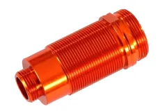 Traxxas Tuning GTR Dämpfergehäuse L aus Aluminium in orange mit Teflon beschichtet für Ford Raptor, Rustler, Slash und Stampede 1/10