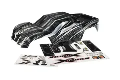 Traxxas Tuning Karosserie ProGraphix mit Aufkleber (benötigt Hintergrundlackierung) für X-Maxx 1/7