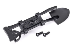 Traxxas Zubehör Schaufel, Axt und Befestigung in schwarz für TRX-4 1/10