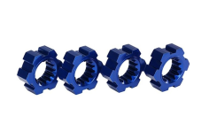 Traxxas Tuning Radmitnehmer aus Aluminium in blau 4Stück für X-Maxx 1/7